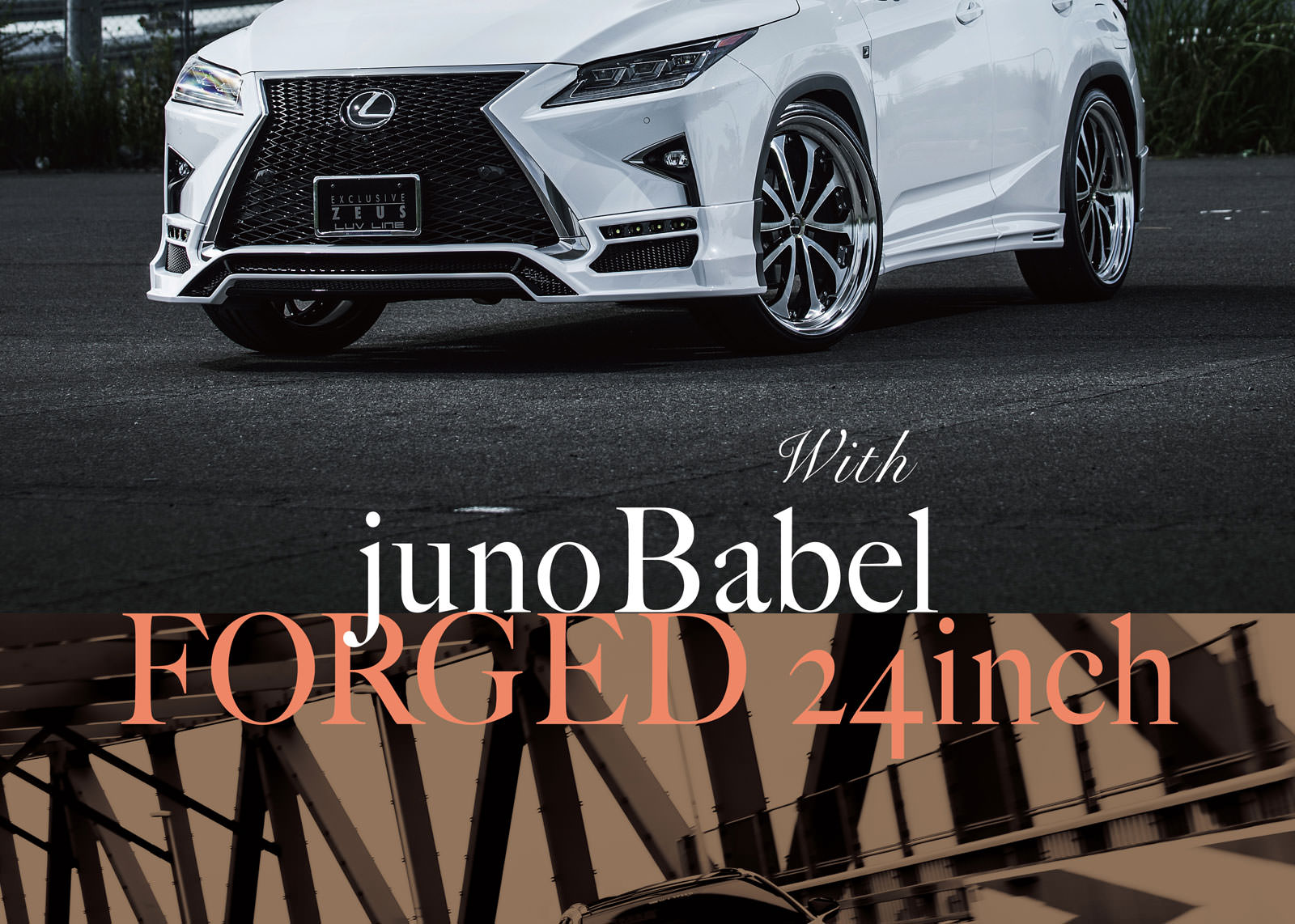 With juno Babel FORGED 24inch