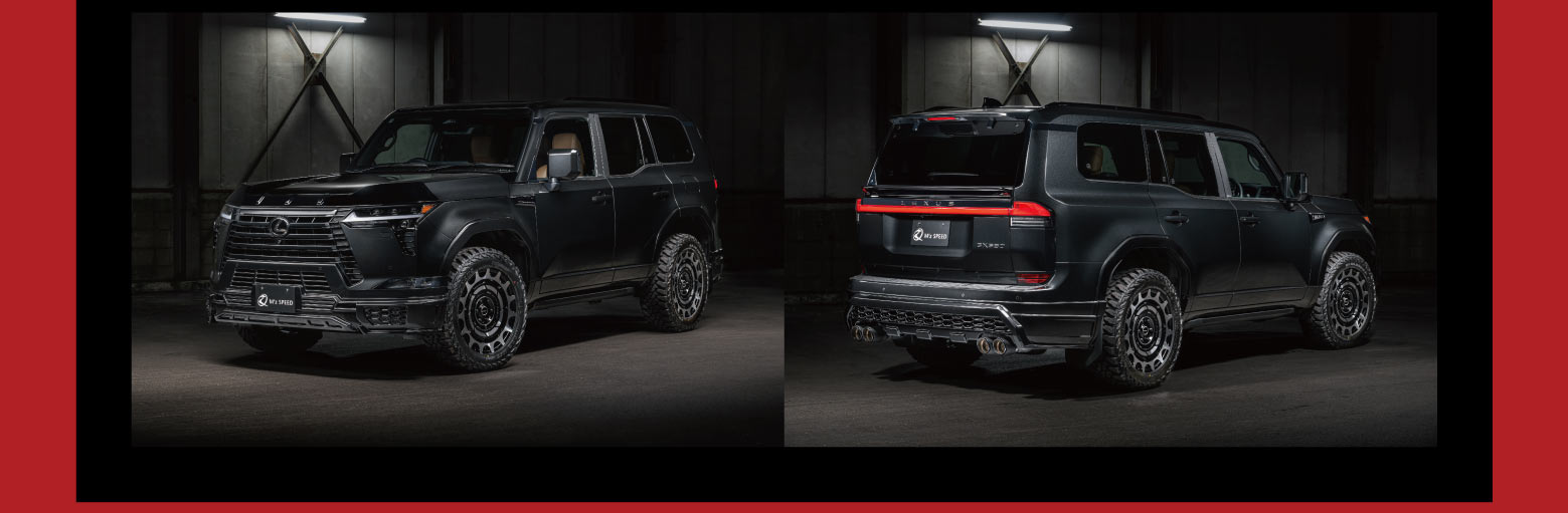 LEXUS GX Front Left and Rear Right Images